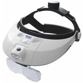 Vogel hovedlup med LED lys 5 linser op til 6X forstrrelse