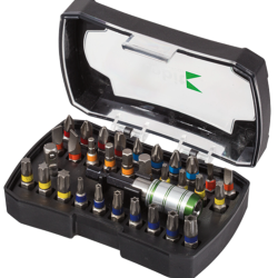 Cobit bits�t 1/4" med 32 dele PH - PZ - Ligek�rv - Unbrako - Torx
