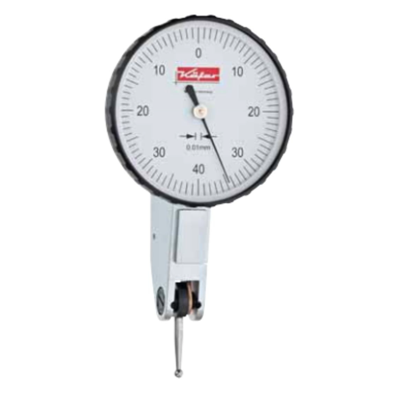 Kfer vippeindikator 0,01 mm 40 mm Mleomrde 0,8 mm, tastlngde 12,8 mm