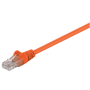 Netvrkskabel orange CAT5e 0.25m U/UTP