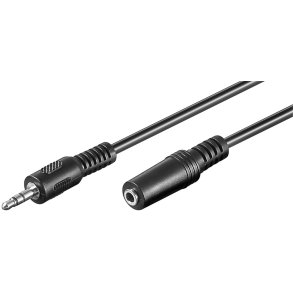 Jackkabel 3.5mm han/hun 10m stereo