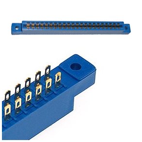 PRINTKANTKONNEKTOR 2x22pl LODDEJNE