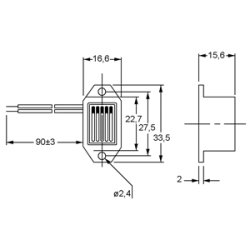 BUZZER 6V/25mA (3-9V) 80dB