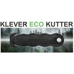 KLEVER ECO KCJ1K sikkerhedssk�rer Sort med dobbeltsk�r / 75% genbrugsplast