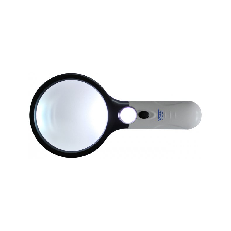Vogel hndlup 90 mm 2.5 x forstrrelse med LED lys