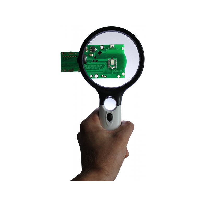 Vogel hndlup 90 mm 2.5 x forstrrelse med LED lys