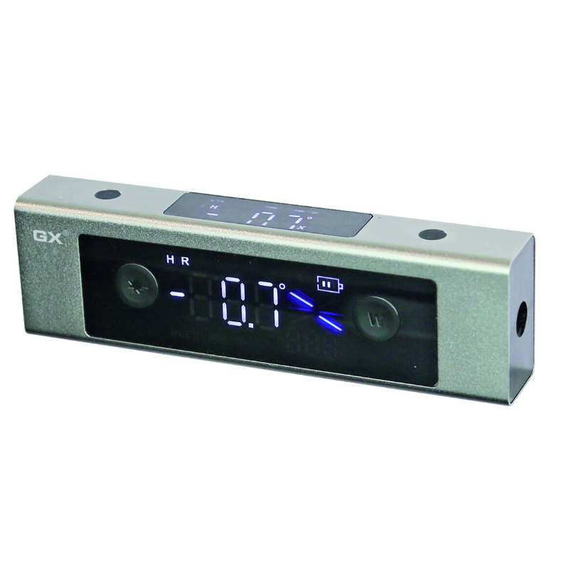 MIB digitalt vaterpas med magnet og laser 118 x 20 x 35 mm, genopladelig