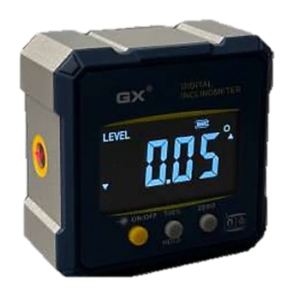 MIB digitalt vaterpas med magnet og laser 61 x 30,8 x 61 mm, genopladelig