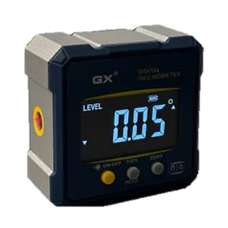 MIB digitalt vaterpas med magnet og laser 61 x 30,8 x 61 mm, genopladelig