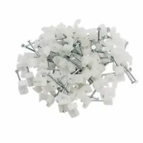 KABELCLIPS FLAD 3x5mm a 100stk natur