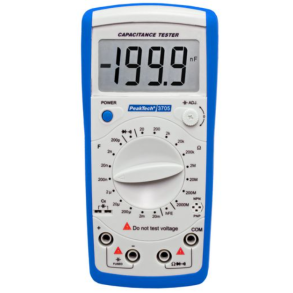 Kapacitetsmler 200pF-20.000F CR-meter 20 Ohm-2G Ohm PEAKTECK 3705
