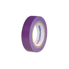 Isolertape 10m x 15mm lilla