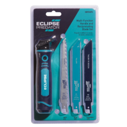 Eclipse ergonomisk hndtag til bajonetsavklinger med quick release. inkl. 3 klinger