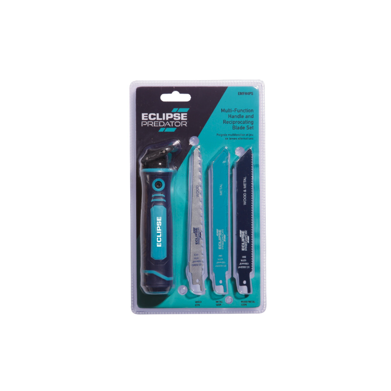 Eclipse ergonomisk hndtag til bajonetsavklinger med quick release. inkl. 3 klinger