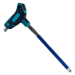 Eclipse farvekodede unbrako T-ngler m/kugle 2-10 mm med ergonomisk greb, inkl stander/kasse