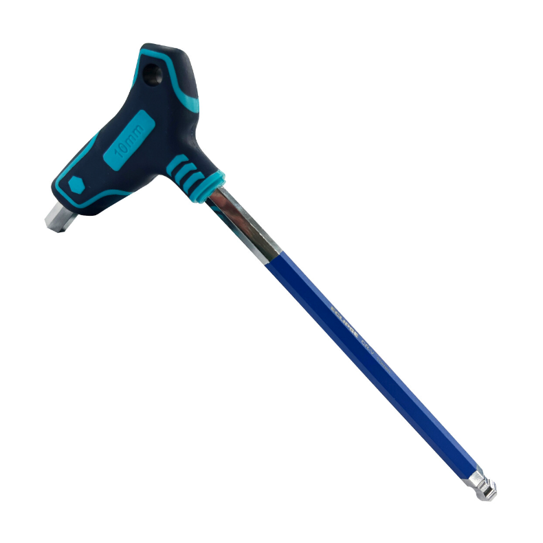 Eclipse farvekodede unbrako T-ngler m/kugle 2-10 mm med ergonomisk greb, inkl stander/kasse