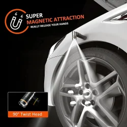 NICRON B70 genopladelig twist lygte