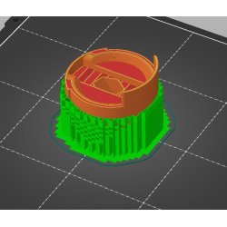 Holder til Garmin APPROACH G12 Golf computer - STL fil
