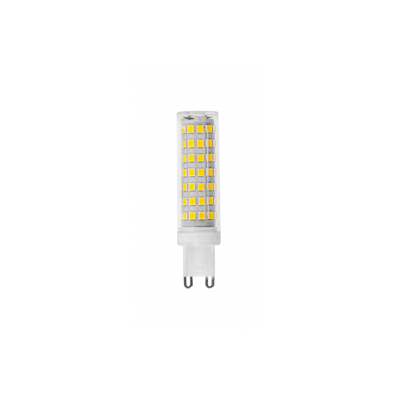 G9 LED, 230VAC, 900 lumen, 3000K, 9.5W, 360