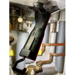 HAJ LIGHT genopladelig inspektionslampe, magnet, krog &amp; blteklip,1200 + 250 lumen