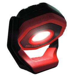 HAJ LIGHT genopladelig mini-arbejdslampe 700 lumen, roterbar magnetarm, USB oplader, 3 lysstyrker