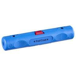 Kabelafskr�lningsv�rkt�j til kappe og folie p� installationskabler