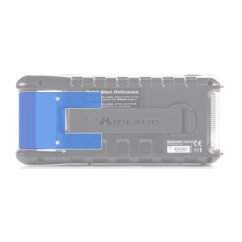 Vgholder for MIDLAND - ER300