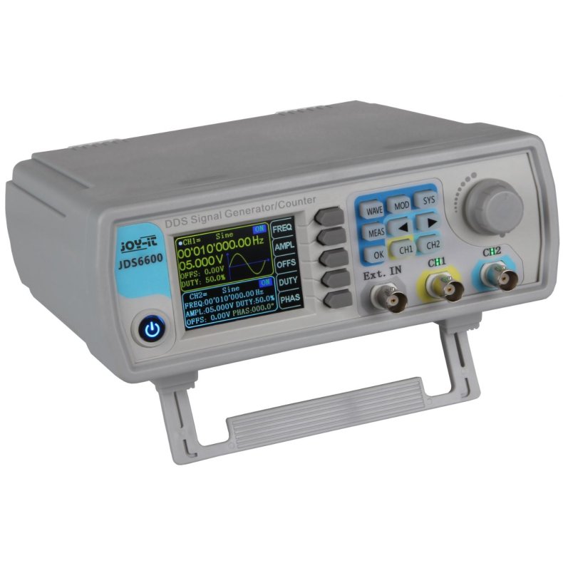 SIGNALGENERATOR JT-JDS6600 2 KANALS 0-60MHz (SINUS)