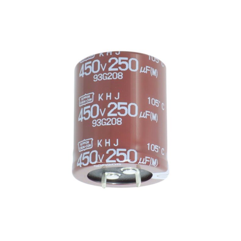 Radial elektrolyt 630F 420V 105