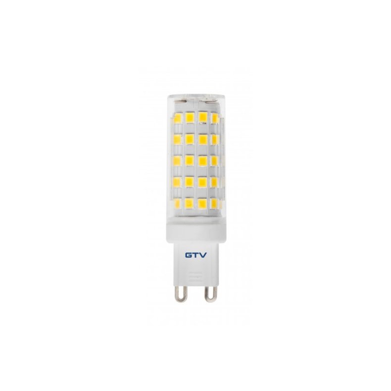 G9 LED, 230VAC, 600 lumen, 3000K, 6.5W, 360&deg;