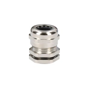 Kabelforskruning med mtrik i forniklet messing M12x1.5,  3-6.5mm IP68