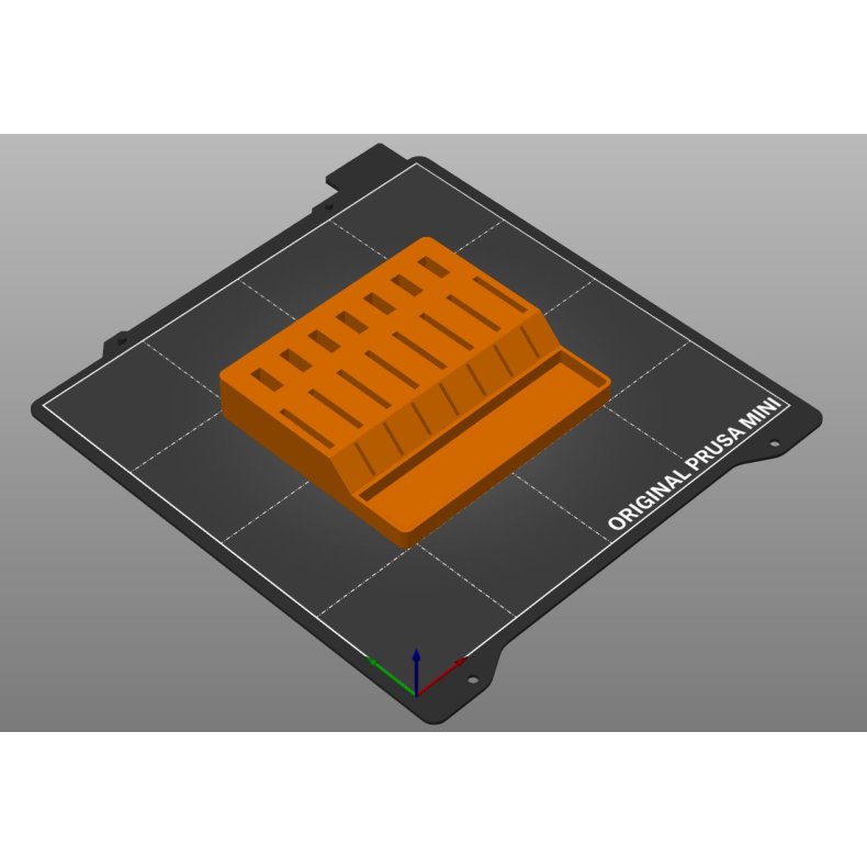 Holder til USB ngler, SD- og micro SD kort (STL fil)