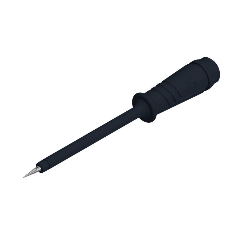 Mlepind for 4mm bananstik PRUEF2 sort Hirschmann