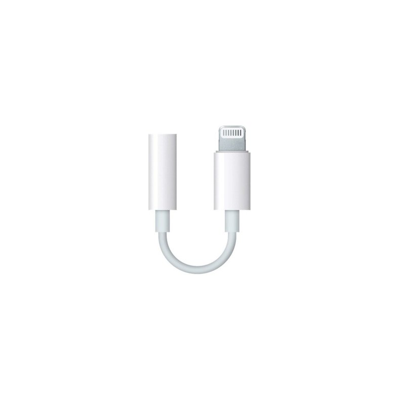 IPHONE AUDIO ADAPTER LIGHTNING TIL JACK HUN 10cm