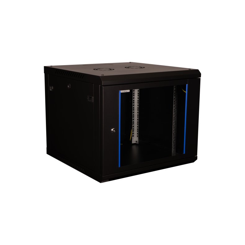 19" V�gmonteret kabinetserie S-RACK, 9U, B=600 H=512 D=600 mm