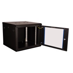 19" V�gmonteret kabinetserie S-RACK, 9U, B=600 H=512 D=600 mm