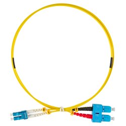 Fiber Patchcord Duplex LC/UPC - SC/UPC, 9/125&mu;m OS2, 2.0m