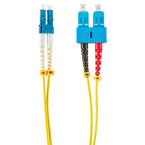 Fiber Patchcord Duplex LC/UPC - SC/UPC, 9/125&mu;m OS2, 2.0m