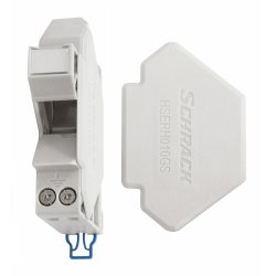 DIN-skinne adapter, tom, til 1 modul (SFA)(SFB)