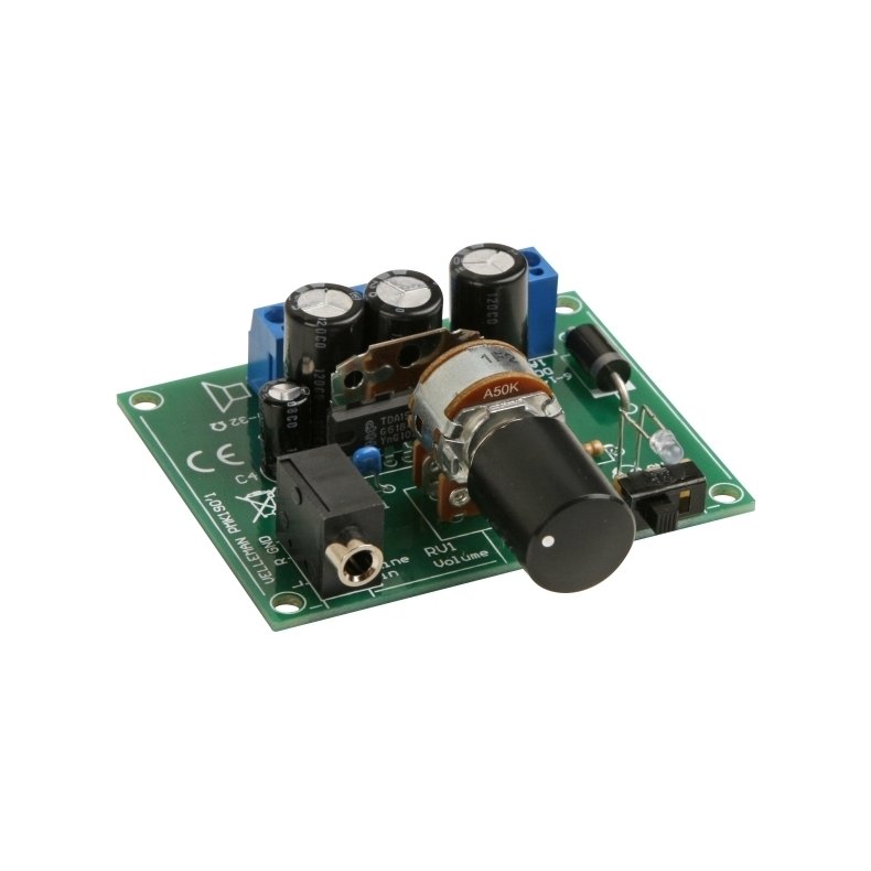 WSAH190 STEREO FORSTRKER 2x5W FOR MP3 AFSPILLER (BYGGEST)